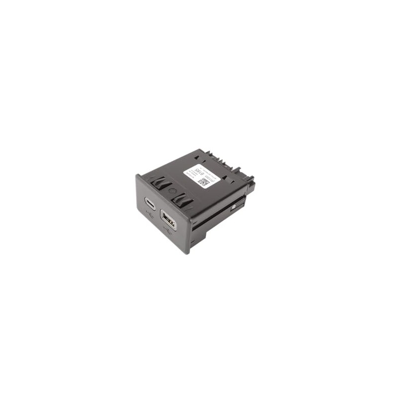 GM Genuine Parts 13558185 Jet Black USB 2 Port Receptacle