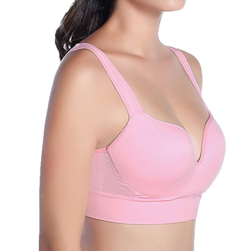 Women's Comfy Support Bra Full Coverage Wireless Sleeping Bra Maternity