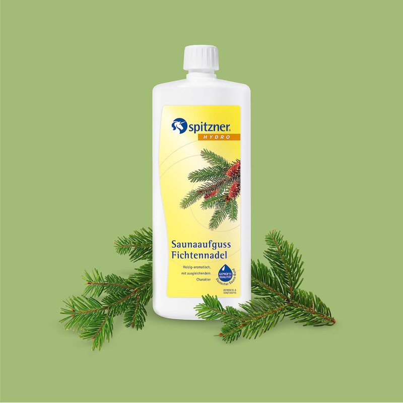 Saunaaufguss “Fichtennadel“ (1000 ml) von Spitzner