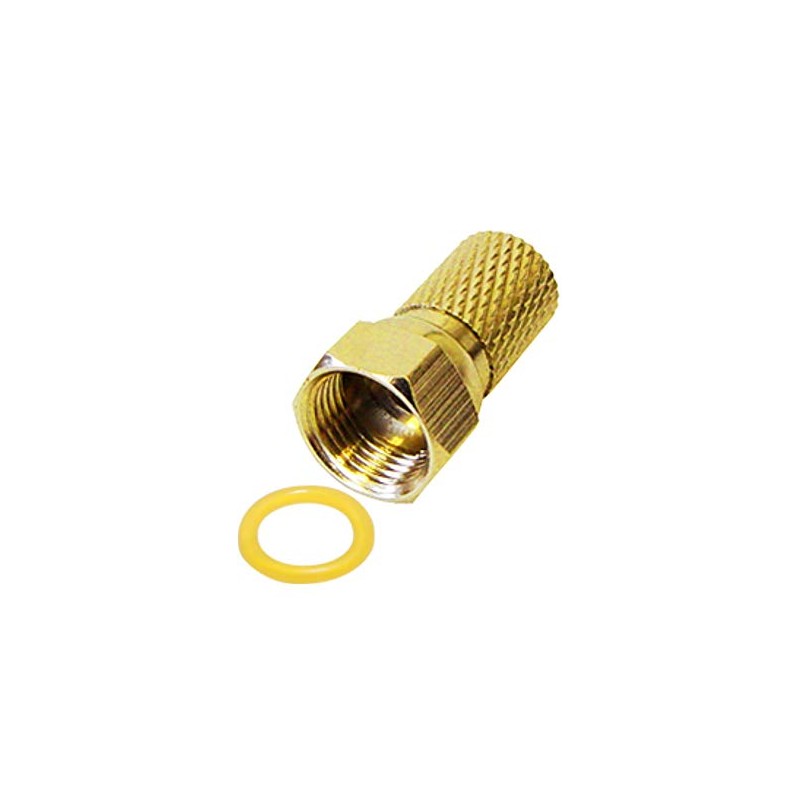 3-Way Splitter with 8 F Connector for Sat, Cable TV,