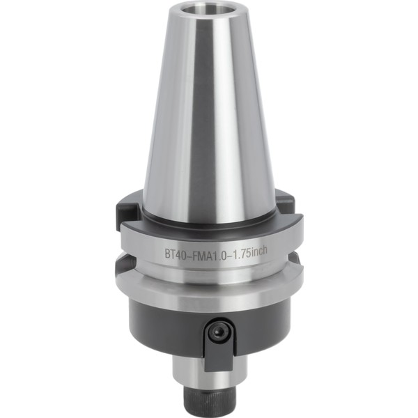 BT 40 Taper Face (Shell) Mill Arbor, 1" Pilot Diameter,