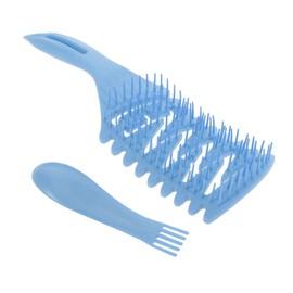 Minkissy Styling Comb Set Teasing Brush Rat Tail Comb Curly Hair Brush for Styling