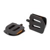 ergotec Unisex - Adult EP-S Plastic Pedal, Black, One Size