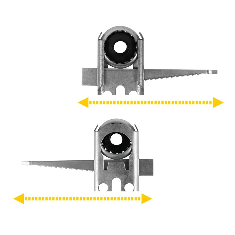 Schellenberg 83700 Maxi Roller Shutter Ready Box Bearing, Height-Adjustable Wall