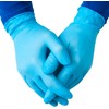 eatasty Disposable Gloves, Blue Nitrile Gloves, Powder-Free, Latex-Free, Multipurpose, Medical