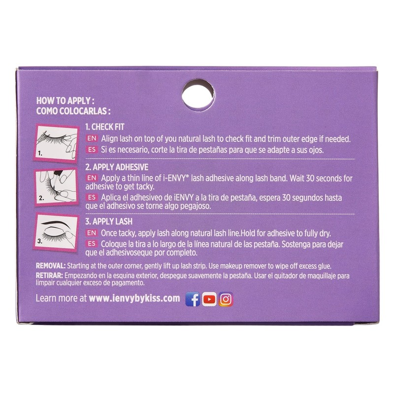 Kiss I Envy So Wispy 03 Lashes, Black