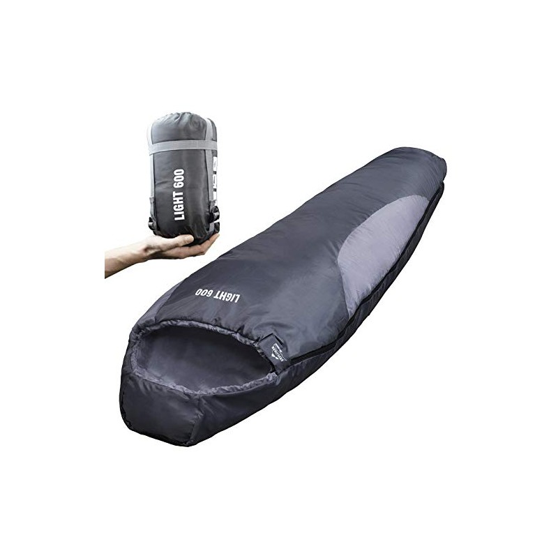 EXPLORER LIGHT 600 Sleeping Bag ultralight small warm 210 x