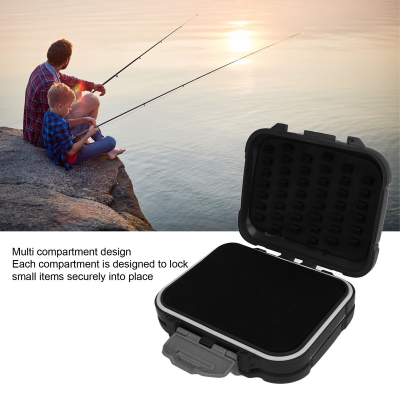Tackle Boxes Thickened Multifunctional Double Opening 4 Sided Shockproof Sealed
