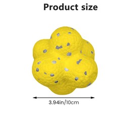 Amusingtao Chewing Magic Ball, Dog Paw Star Magic Ball, Dog Ball Toy for Aggressive Chewers, Dog Ball for Large, Medium, Small Dogs (Pack of 1)