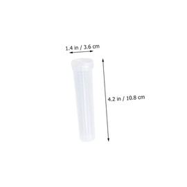 FUNOMOCYA 20pcs Floral Water Tubes for Fresh Flowers Practical Nutrition Tubes for Florist Vials Caps for Arrangements and Decoration