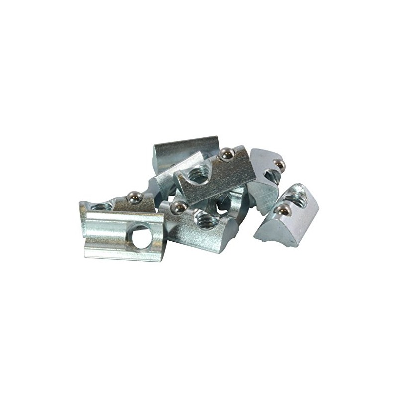 10x T-Slot Nuts 6 St M6 Nut 6 Type I
