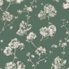Unbranded Mainstays Sage Green Bleached Floral, Peel and Stick Wallpaper