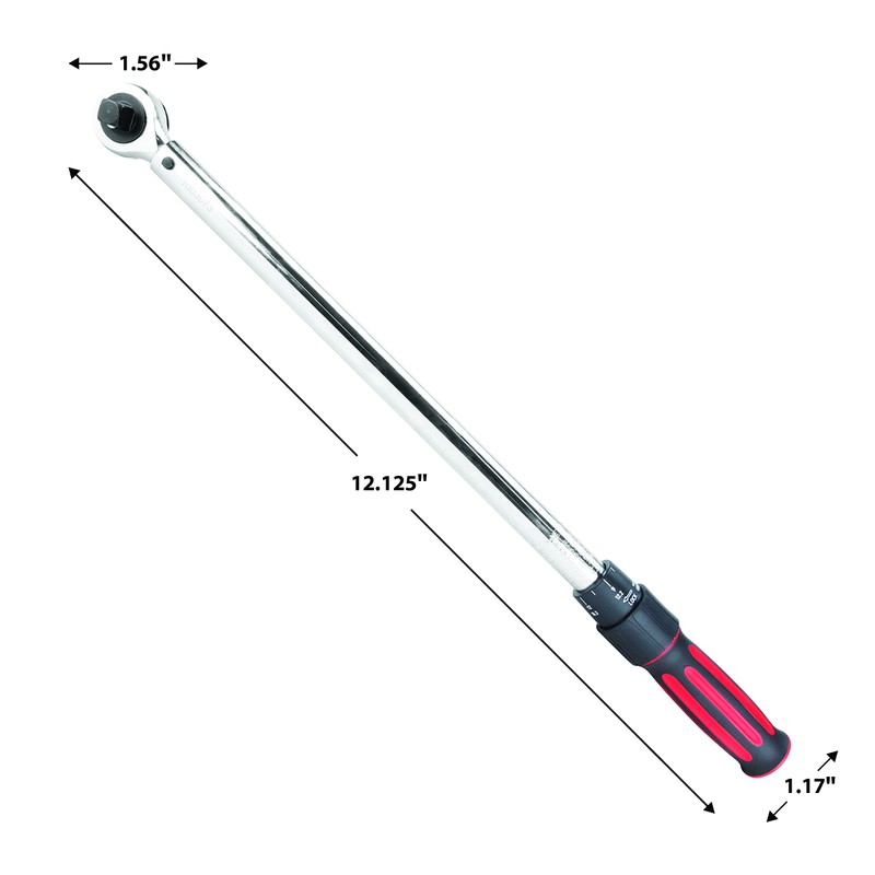 Performance Tool - 1/2" Drive, 250 ftlb Torque Wrench (M199),