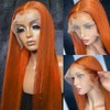 Ginger Lace Front Wigs Human Hair 13x4 Straight Wigs Human
