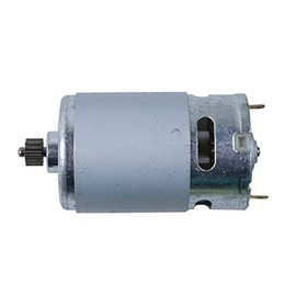 LVLOZ Electric Motor Rechargeable Lithium Electric Drill Motor Cordless Screwdriver Motor High Speed Motor 550 DC Motor 9/12 Teeth Motor Tools (Color : 25V, Size : 12 Teeth)