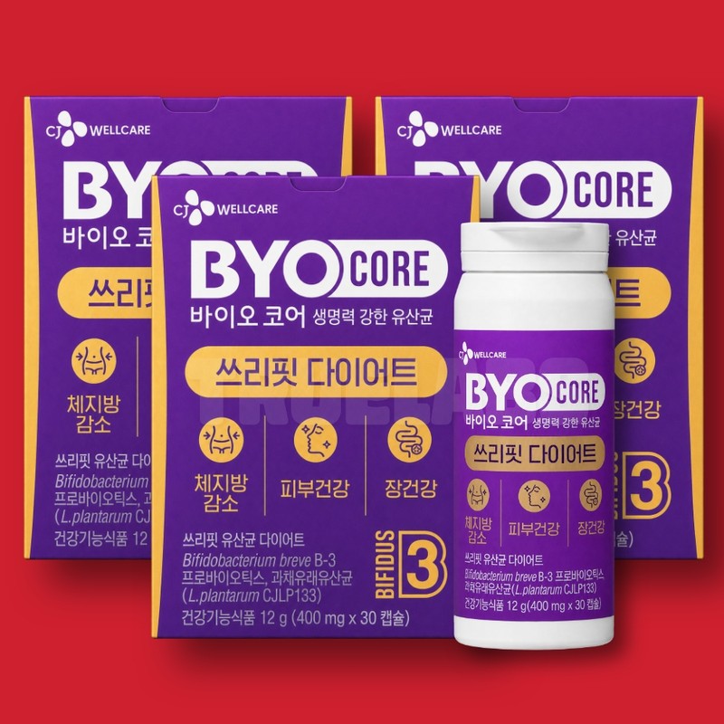 Biocore Three Fit Diet Lactic Acid Bacteria 3 Boxes Bifidus