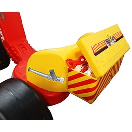 The Original Big Wheel Yellow Saddleback Seat, Genuine Replacement Part with 6.25" Spacing, Made in USA