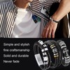 AHEJIOO Men's Leather Bracelet – Premium Men's Bracelet with Magnetic