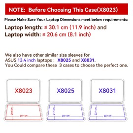 Smatree Hard EVA Protective Sleeve Case Compatible for 13.4 inch ASUS ROG Flow Z13 2025 GZ302/2023 GZ301/2022 Laptop, Anti-Shock and Waterproof Notebook Bag (X8023)