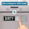 Dishwasher Magnet Clean Dirty Sign,Water Resistant Design Endurance Indicator Reminder