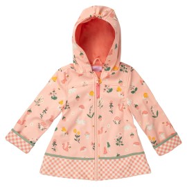 Stephen Joseph unisex child Stephen Joseph Raincoat, Strawberry Field, 2T US