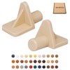 SKIR'CO (Pack of 50) Shelf Support Brackets 5mm Plastic Shelf