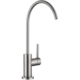 AguaStella AS09SS Stainless Steel Kitchen Water Filter Faucet RO Faucet for Most Reverse Osmosis Units or Water Filtration System in Non-Air Gap