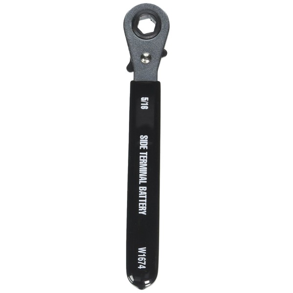 Performance Tool W1674 Side Terminal Battery Wrench - Professional Grade Tool for Tightening and Loosening Battery Connections