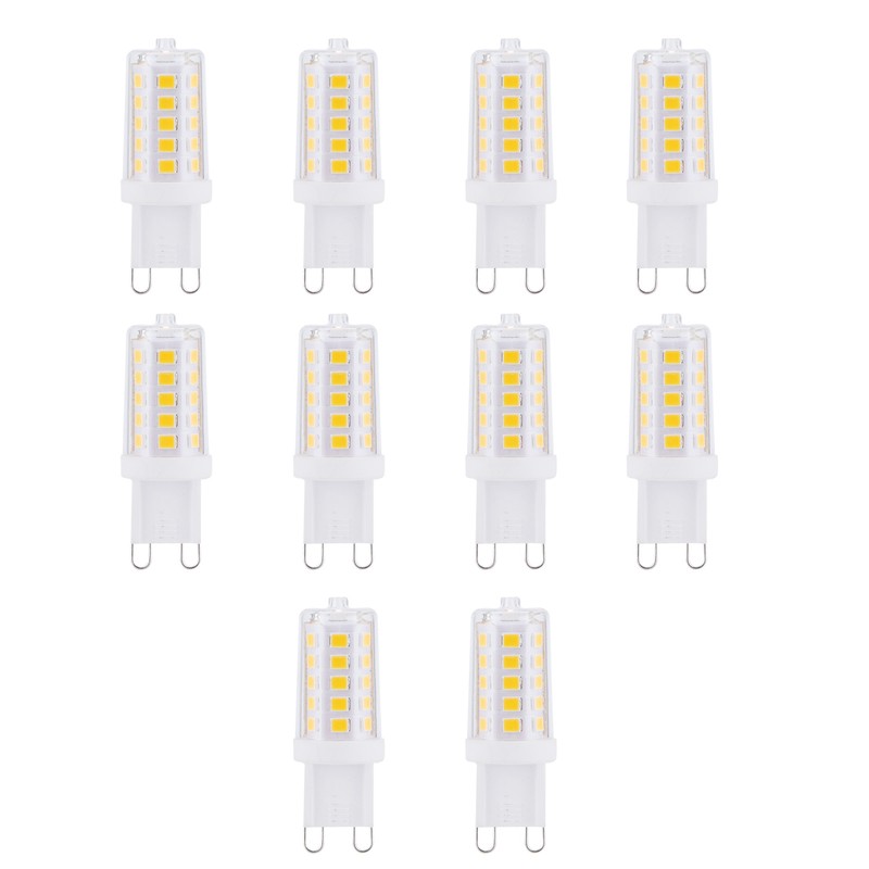 10PCS G9 Base LED Light Bulb 3W 32LED BiPin Bulb