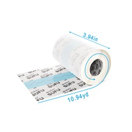 Tattoo Aftercare Bandage - Romlon 3.9"x 10.9 Yards Second Skin Tattoo Cover Up Tape Waterproof Transparent Film Roll, Tattoo Aftercare Bandage for Initial Healing Protective and Skin Repair