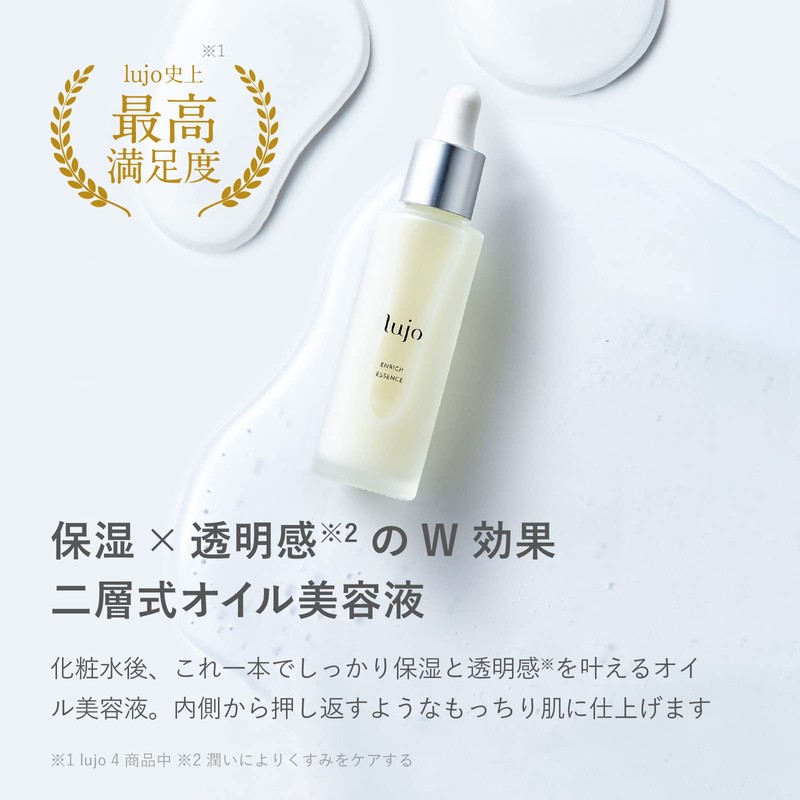 lujo Enrich Essence Double Layer Oil Serum, 1.5 fl oz