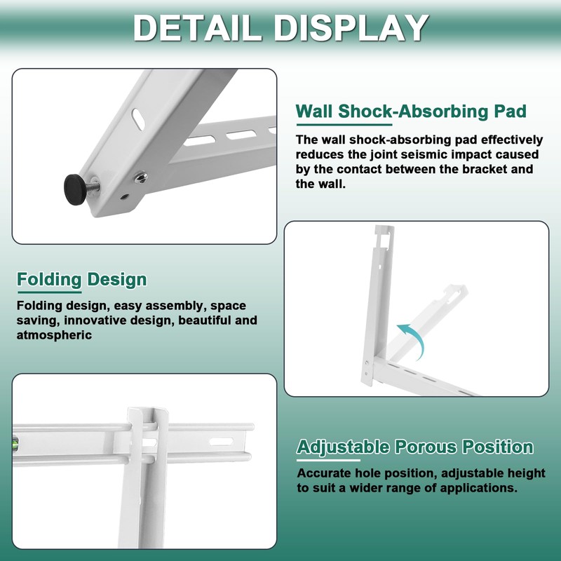 Cenipar Mini Split Mounting Bracket for 18000 Btu to 24000