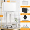 22’’ Touch Control Table Lamps Set of 2, 3 Color