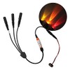 Prop and Scenery Lights Flame Light Kit Flickering Three Head