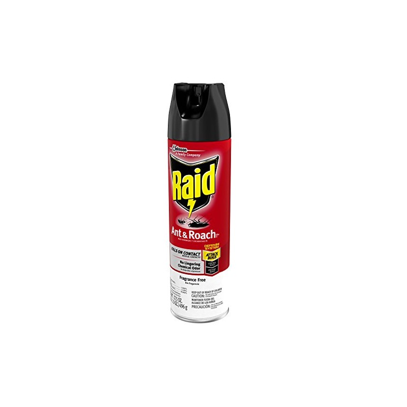 Raid Ant & Roach Killer, Indoor Insecticide, Residual Killing Power,