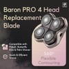 Skull Shaver Baron PRO 4 Head Replacement Blade - Shaver