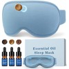 Sleep Mask Travel Case, Compact Lightweight Accessory for Travel and