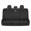 Cat Flexfit™ Black Rear Seat Cover for Car, SUV, &