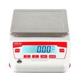 UXILAII SCIENTIFIC Lab Scale 5000g x 0.01g High Precision Electronic Analytical Balance 0.01g Accuracy Laboratory Balance Digtal Scale Gram Scale Jewelry Scale with 1Kg Calibration Weight