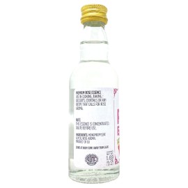 Shams Premium Concentrated Rosewater, Rose Essence 1.69 Ounce – Rose Water For Cooking, Baking, Desserts, Skincare – Gluten-Free, Preservative-Free, Vegan and Sugar-Free (Rose)