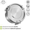WELLGRO Stainless Steel Tin Set Round - 250 ml 480