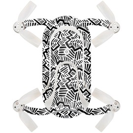 MightySkins Skin Compatible with ZEROTECH Dobby Pocket Drone – Abstract Black | Protective, Durable, and Unique Vinyl Decal wrap Cover | Easy to Apply, Remove, and Change Styles | Made in The USA