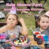 350 PCS Burnouts or Bows Gender Reveal Decorations for 50