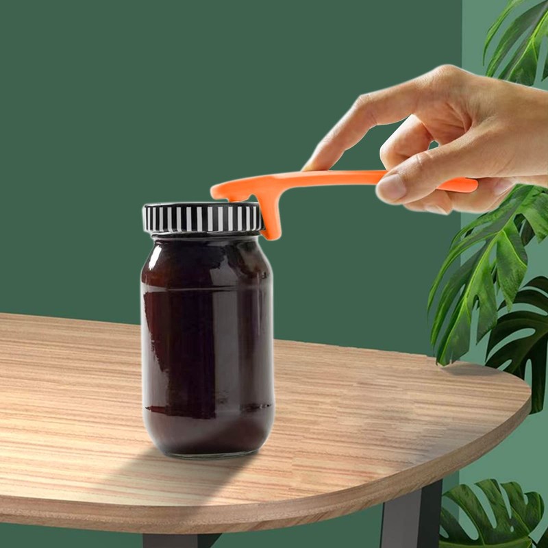 1 Pack Orange Jar-key Jar Opener The Original Easy Use