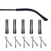 UPIONIC Replacement Glasses End Tips, Anti-Slip Silicone Ear Sock Pieces