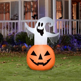 Inflatable - Ghost in JOL (4.5 ft. Tall)