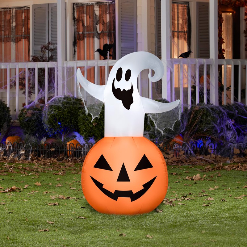 Inflatable - Ghost in JOL (4.5 ft. Tall)