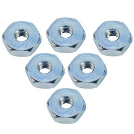 6 Pieces Chainsaw Bar Nut for STHIL MS170 MS170C MS180 MS200 MS200T MS210 MS230 MS250 MS260 MS270 017 018 020 020T 021 023 023L 025 Chainsaw parts Replace #0000 955 0804