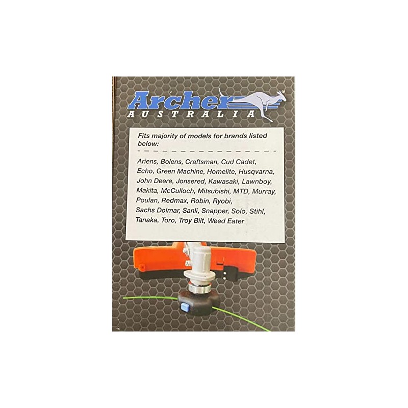Archer Universal Mount Trimmer Head Replaces Shakespeare Push-N-Load 14547