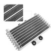 Aluminum 125ml Engine Oil Cooler Cooling Radiator for 125CC-250CC Motorcycle